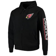 Load image into Gallery viewer, Men's Arizona Cardinals NFL Pro Line Black Victory Arch Pullover Hoodie