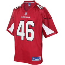 Load image into Gallery viewer, Youth Arizona Cardinals Aaron Brewer NFL Pro Line Cardinal Team Color Player Jersey