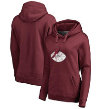 Load image into Gallery viewer, Women's Arizona Cardinals NFL Pro Line by Fanatics Branded Cardinal Throwback Logo Pullover Hoodie
