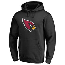 Load image into Gallery viewer, Men's Arizona Cardinals NFL Pro Line by Fanatics Branded Black Big &amp; Tall Primary Logo Hoodie
