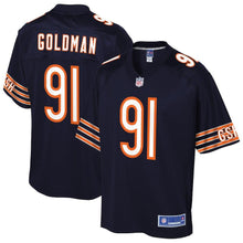 Load image into Gallery viewer, Youth Chicago Bears Eddie Goldman NFL Pro Line Navy Player Jersey