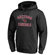 Load image into Gallery viewer, Men's Arizona Cardinals Nike Black Sideline Property Of Wordmark Logo Performance Pullover Hoodie