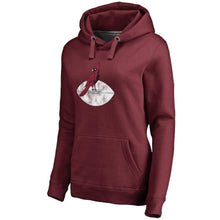 Load image into Gallery viewer, Women's Arizona Cardinals NFL Pro Line by Fanatics Branded Cardinal Throwback Logo Pullover Hoodie