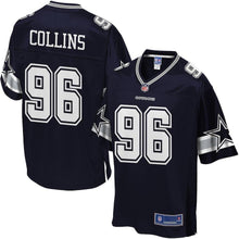 Load image into Gallery viewer, Youth Dallas Cowboys Maliek Collins NFL Pro Line Navy Player Jersey