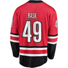 Load image into Gallery viewer, Victor Rask Carolina Hurricanes Player Swingman Jersey
