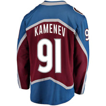 Load image into Gallery viewer, Vladislav Kamenev Colorado Avalanche Player Swingman Jersey
