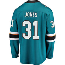 Load image into Gallery viewer, Martin Jones San Jose Sharks Player Swingman Jersey