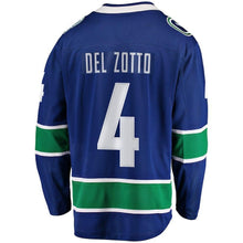 Load image into Gallery viewer, Michael Del Zotto Vancouver Canucks Player Swingman Jersey