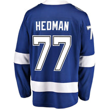 Load image into Gallery viewer, Victor Hedman Tampa Bay Lightnings Player Swingman Jersey