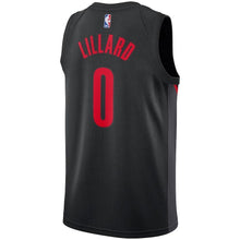 Load image into Gallery viewer, Damian Lillard Portland Trail Blazers Black Swingman City Edition Jersey 2018 - 2019