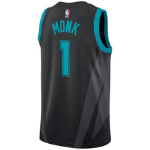 Load image into Gallery viewer, Malik Monk Charlotte Hornets Jordan Black Swingman City Edition Jersey 2018 - 2019