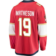 Load image into Gallery viewer, Mike Matheson Florida Panthers Player Swingman Jersey