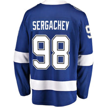 Load image into Gallery viewer, Mikhail Sergachev Tampa Bay Lightnings Player Swingman Jersey