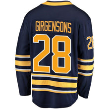 Load image into Gallery viewer, Zemgus Girgensons Buffalo Sabres Player Swingman Jersey