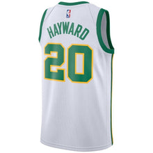 Load image into Gallery viewer, Gordon Hayward Boston Celtics White Swingman City Edition Jersey 2018 - 2019