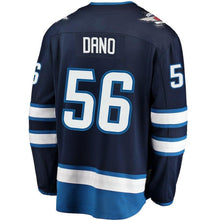 Load image into Gallery viewer, Marko Dano Winnipeg Jets Player Swingman Jersey
