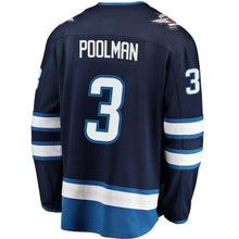Load image into Gallery viewer, Tucker Poolman Winnipeg Jets Player Swingman Jersey