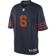 Load image into Gallery viewer, Nike Jay Cutler Chicago Bears Youth Throwback Game Jersey - Navy Blue