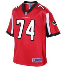 Load image into Gallery viewer, Youth Atlanta Falcons Ty Sambrailo NFL Pro Line Red Team Color Player Jersey