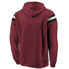 Load image into Gallery viewer, Men's Arizona Cardinals NFL Pro Line by Fanatics Branded Cardinal True Classics Retro Stripe Pullover Hoodie