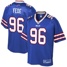 Load image into Gallery viewer, Youth Buffalo Bills Terrence Fede NFL Pro Line Royal Player Jersey
