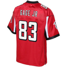 Load image into Gallery viewer, Youth Atlanta Falcons Russell Gage NFL Pro Line Red Player Jersey