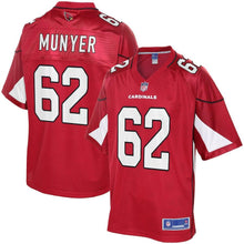 Load image into Gallery viewer, Youth Arizona Cardinals Daniel Munyer NFL Pro Line Cardinal Team Color Player Jersey