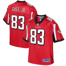 Load image into Gallery viewer, Youth Atlanta Falcons Russell Gage NFL Pro Line Red Player Jersey