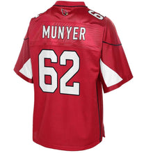 Load image into Gallery viewer, Youth Arizona Cardinals Daniel Munyer NFL Pro Line Cardinal Team Color Player Jersey