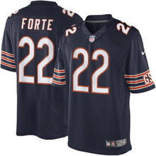 Load image into Gallery viewer, Youth Chicago Bears Matt Forte Nike Navy Blue Limited Jersey
