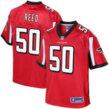 Load image into Gallery viewer, Youth Atlanta Falcons Brooks Reed NFL Pro Line Red Team Color Player Jersey
