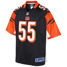 Load image into Gallery viewer, Youth Cincinnati Bengals Vontaze Burfict NFL Pro Line Black Player Jersey