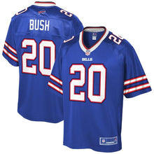 Load image into Gallery viewer, Youth Buffalo Bills Rafael Bush NFL Pro Line Royal Player Jersey