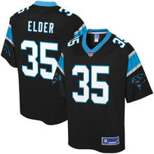 Load image into Gallery viewer, Youth Carolina Panthers Corn Elder NFL Pro Line Black Home Player Jersey