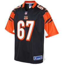 Load image into Gallery viewer, Youth Cincinnati Bengals Chris Okoye NFL Pro Line Black Player Jersey