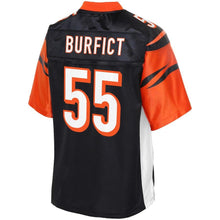 Load image into Gallery viewer, Youth Cincinnati Bengals Vontaze Burfict NFL Pro Line Black Player Jersey