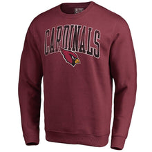 Load image into Gallery viewer, Men's Arizona Cardinals NFL Pro Line by Fanatics Branded Cardinal Wide Arch Pullover Sweatshirt
