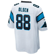 Load image into Gallery viewer, Youth Carolina Panthers Greg Olsen Nike Black Team Color Game Jersey