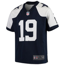 Load image into Gallery viewer, Youth Dallas Cowboys Amari Cooper Nike Navy/White Throwback Game Jersey