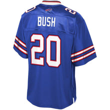 Load image into Gallery viewer, Youth Buffalo Bills Rafael Bush NFL Pro Line Royal Player Jersey