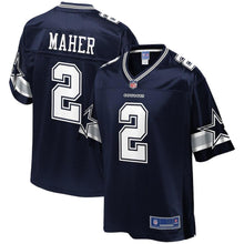 Load image into Gallery viewer, Youth Dallas Cowboys Brett Maher NFL Pro Line Navy Player Jersey