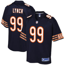 Load image into Gallery viewer, Youth Chicago Bears Aaron Lynch NFL Pro Line Navy Team Color Player Jersey