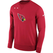 Load image into Gallery viewer, Men's Arizona Cardinals Nike Cardinal Sideline Team Logo Performance Sweatshirt