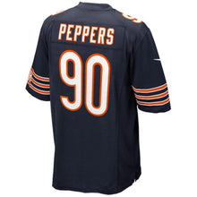 Load image into Gallery viewer, Nike Julius Peppers Chicago Bears Youth Game Jersey - Navy Blue