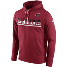 Load image into Gallery viewer, Men's Arizona Cardinals Nike Cardinal Sideline Circuit Pullover Performance Hoodie