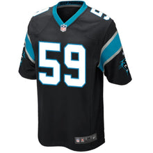 Load image into Gallery viewer, Youth Carolina Panthers Luke Kuechly Nike Black Team Color Game Jersey