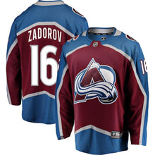 Load image into Gallery viewer, Nikita Zadorov Colorado Avalanche Player Swingman Jersey