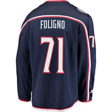 Load image into Gallery viewer, Nick Foligno Columbus Blue Jackets Player Swingman Jersey
