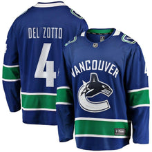 Load image into Gallery viewer, Michael Del Zotto Vancouver Canucks Player Swingman Jersey