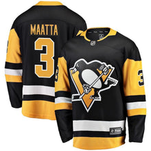 Load image into Gallery viewer, Olli Maatta Pittsburgh Penguins Player Swingman Jersey